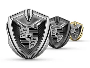 Porsche Badge Auto Disegno Drift High-End